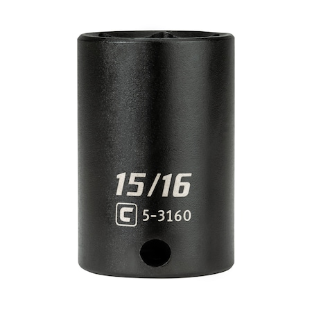Capri Tools 3/8 in. Drive 15/16 in. Semi-Deep Impact Socket CP53160